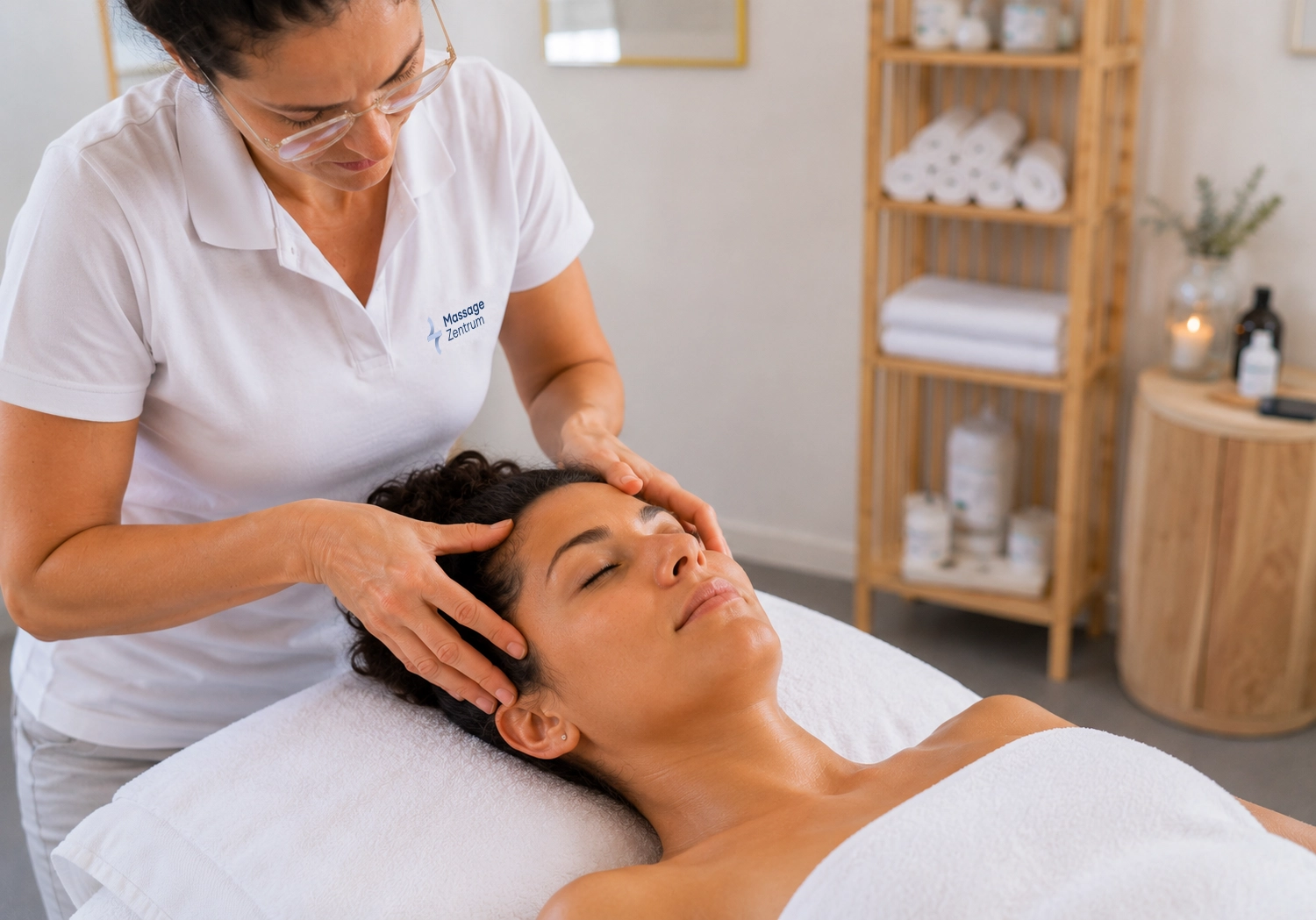 Massage bei verspannungsbedingten Kopfschmerzen in Wädenswil