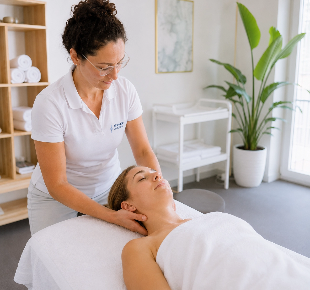 Massage bei Nackenschmerzen und Schulterspannung in Wädenswil
